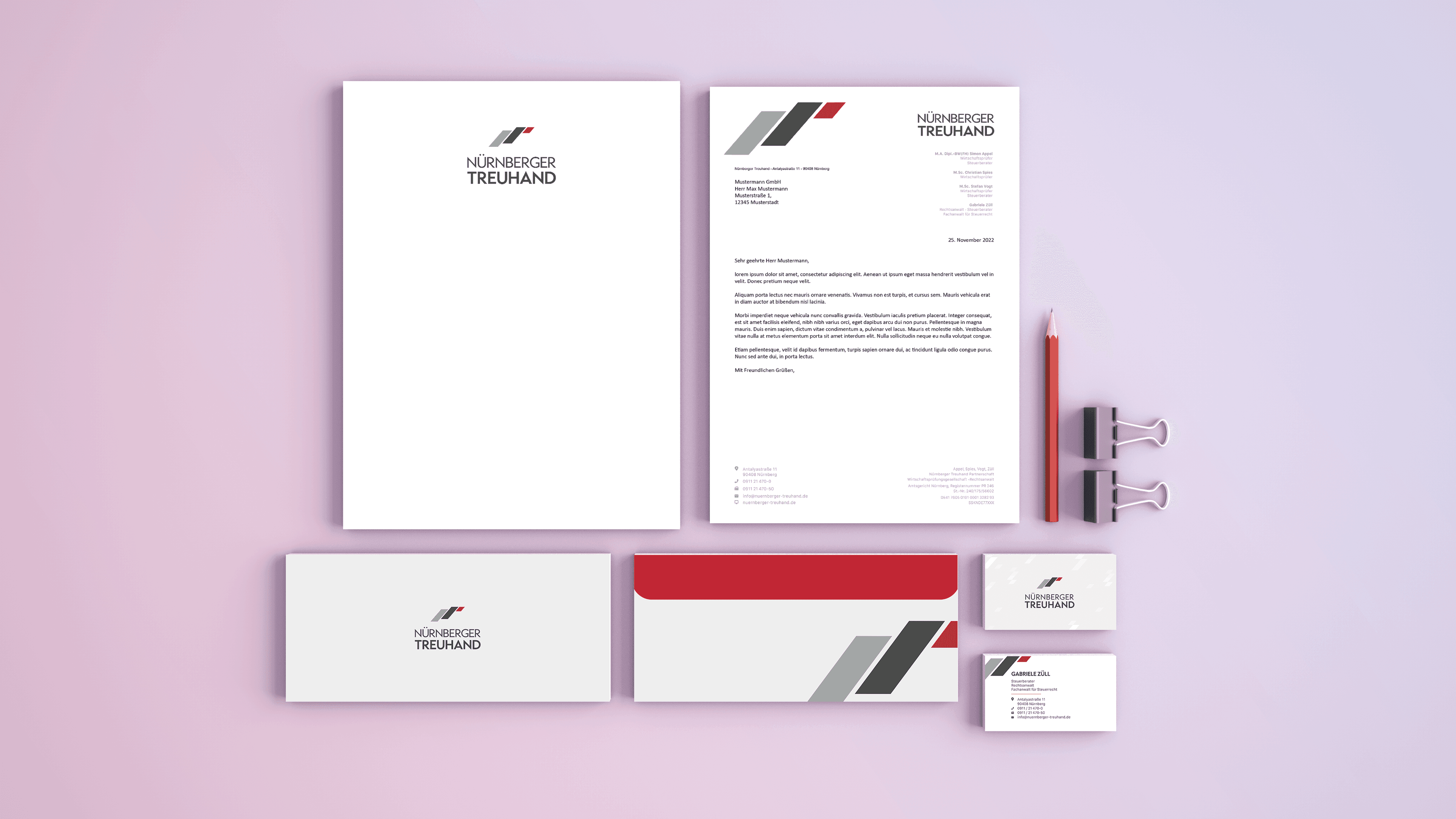Beispiel für Branding & Corporate Design von Kube Studio